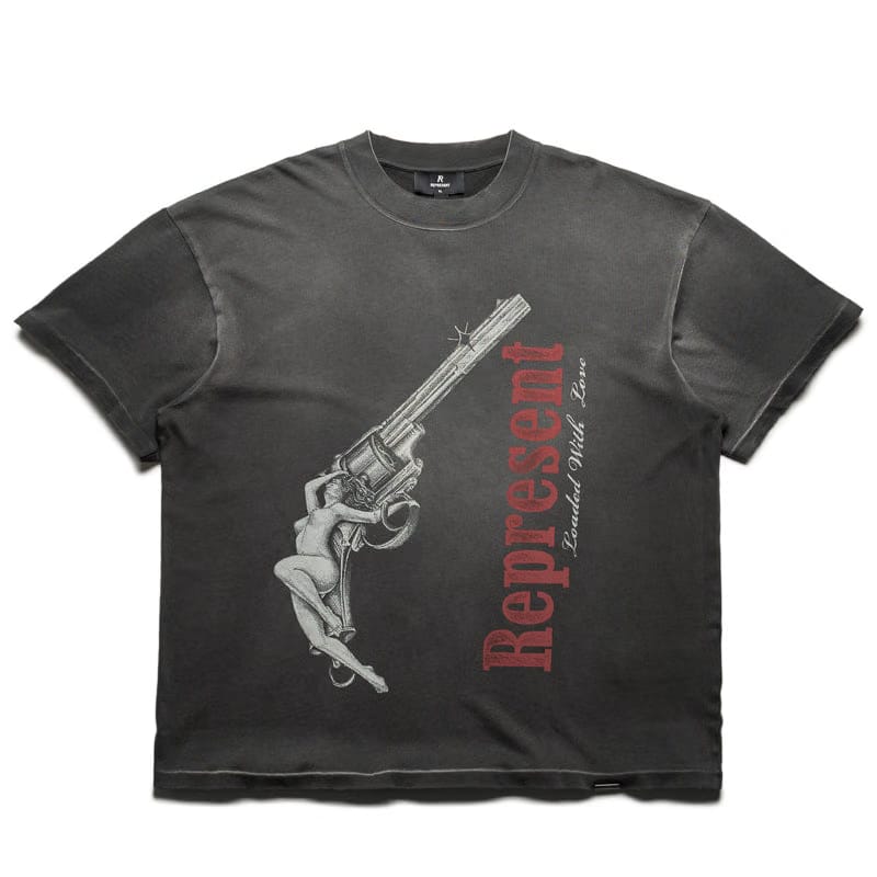 Represent Loaded With Love Tee - Stained Black