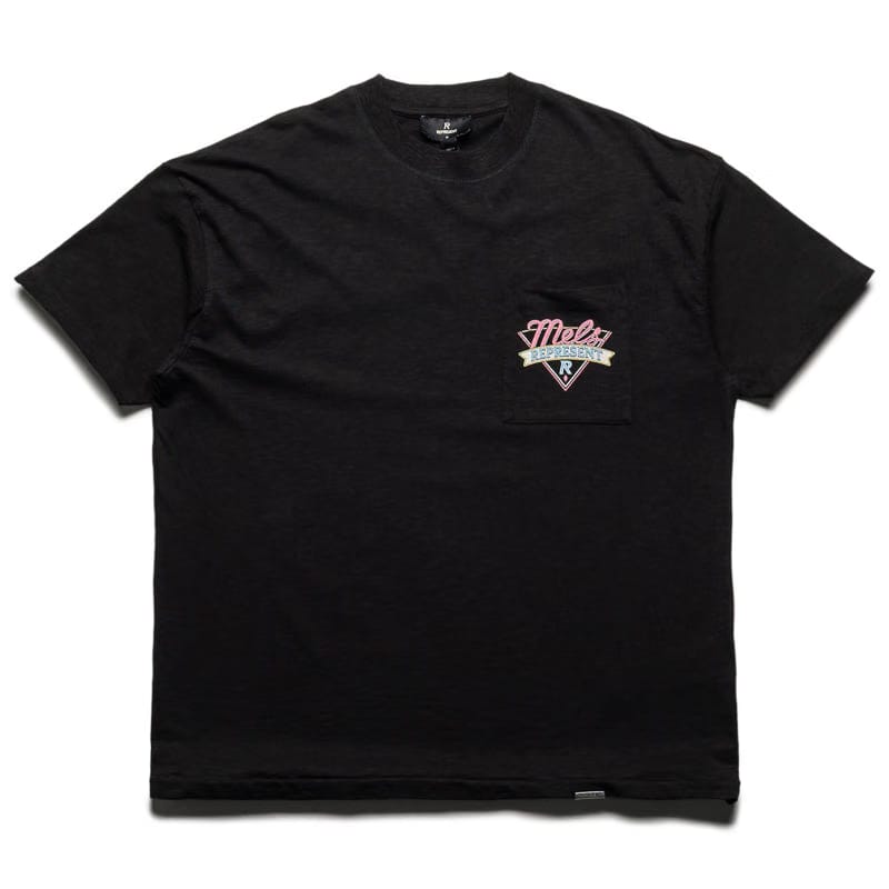 Represent Mel's Diner x Represent Tee - Jet Black