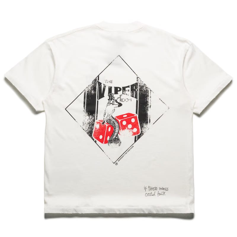 Represent The Viper Room x Represent Dice Tee - Flat White