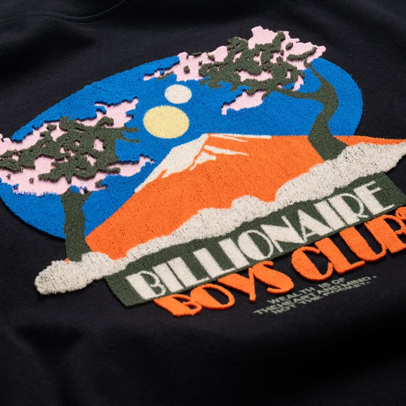 Billionaire Boys Club Peak Knit Tee - Black