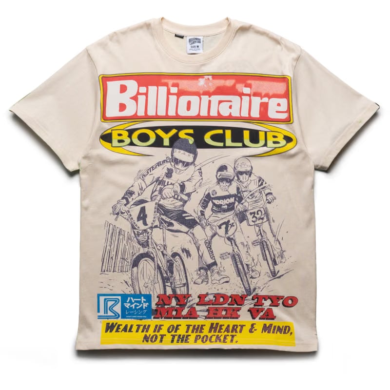Billionaire Boys Club Teleport Knit Tee - Ecru