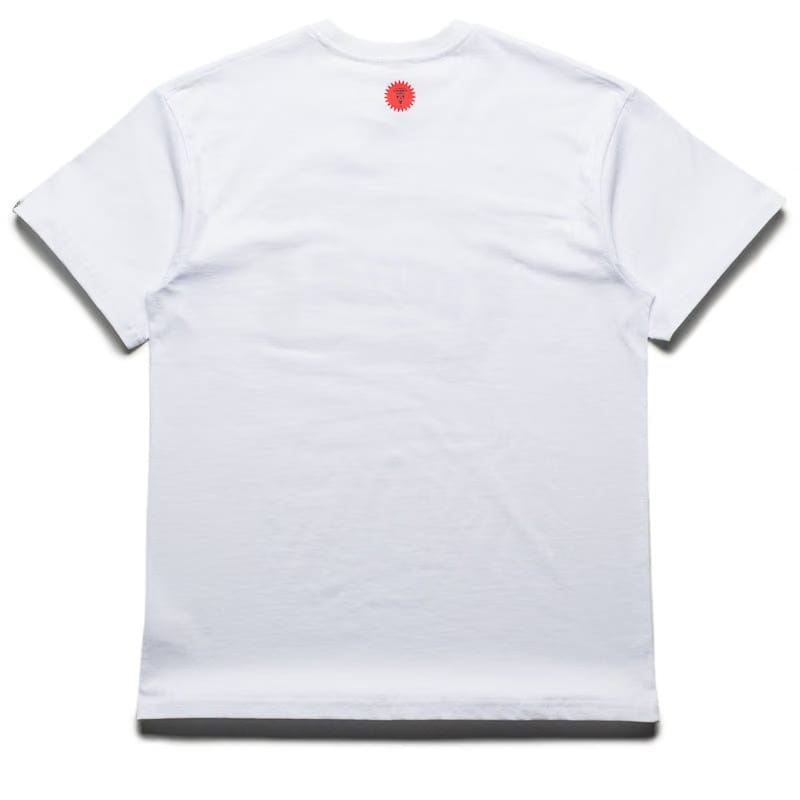 Ice Cream Taupe Tee - White