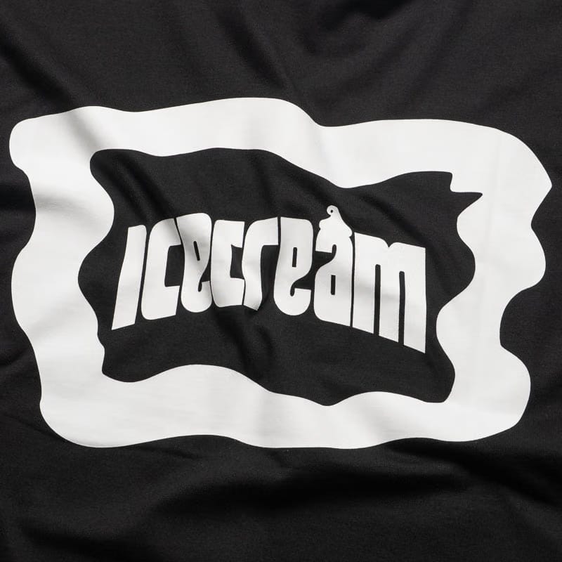 Ice Cream Street Life Knit Tee - Black