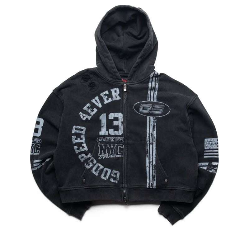 Godspeed New York Roadster Zip Hoodie - Black