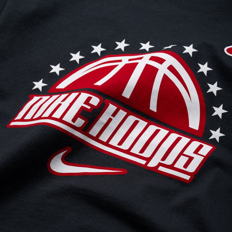 Nike Sportswear 2K4 All-Star Tee - Off Noir/University Red