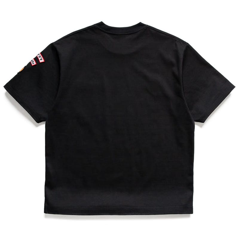 BAPE Kazuki Kuraishi x A Bathing Ape Multi Patch Military Tee - Black