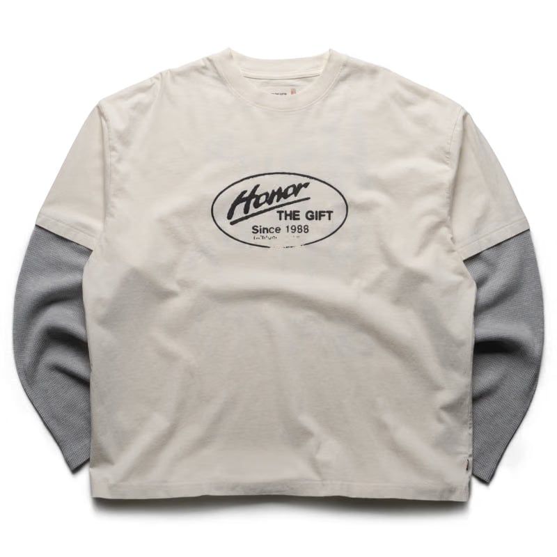Honor The Gift Just Be L/S Tee - White