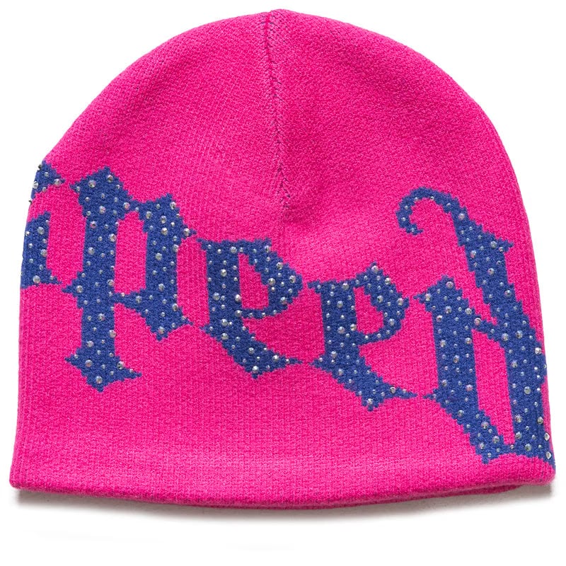 Godspeed New York OG Logo Studded Beanie - Fuchsia Pink