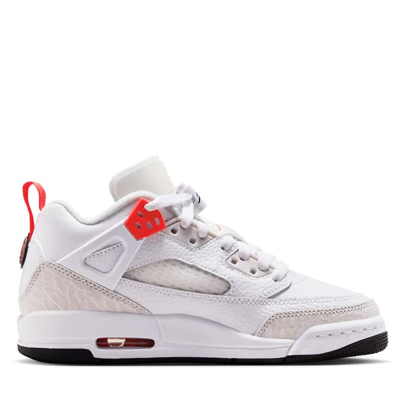 Air Jordan Jordan Spizike Low (GS) - White/Bright Crimson