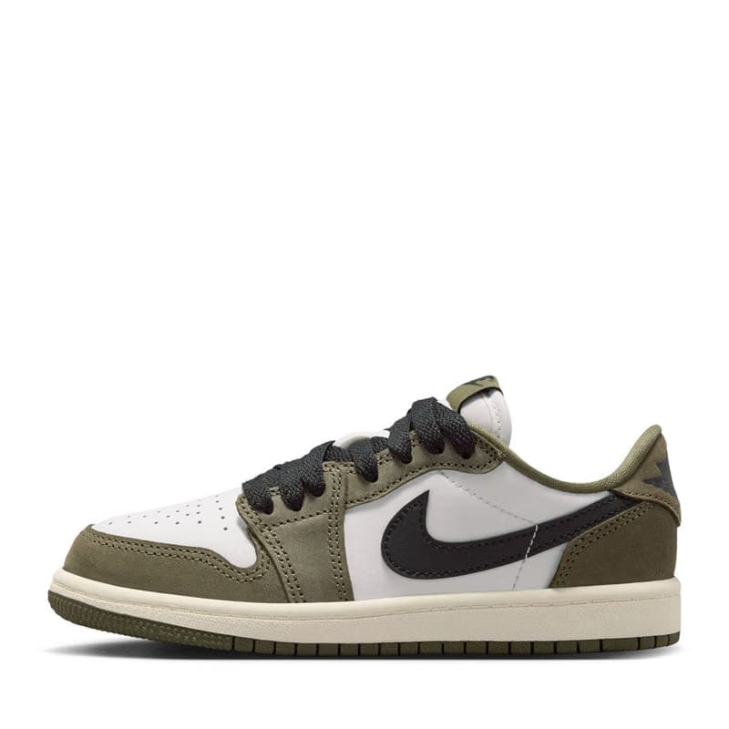 Air Jordan Jordan 1 Retro Low OG (PS) - Medium Olive/Black
