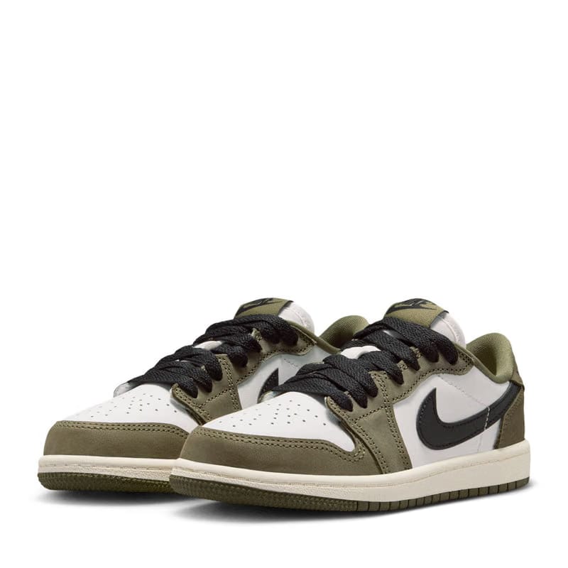 Air Jordan Jordan 1 Retro Low OG (PS) - Medium Olive/Black
