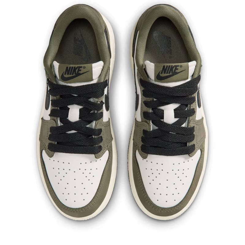 Air Jordan Jordan 1 Retro Low OG (PS) - Medium Olive/Black