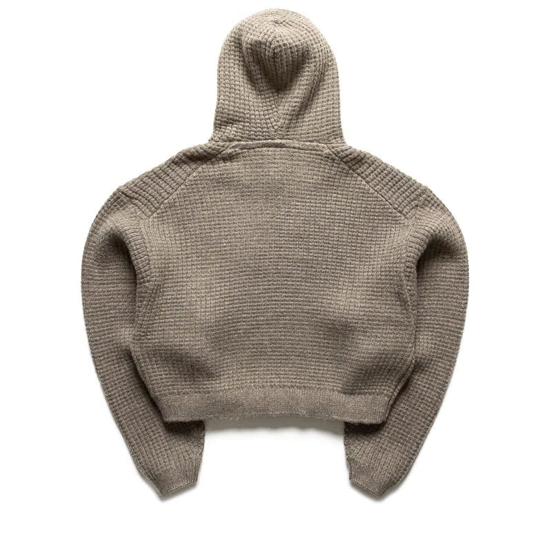 Fear of God Essentials Women's Fear Of God Essentials Heavy Waffle 90's Hoodie - Homestead Heather