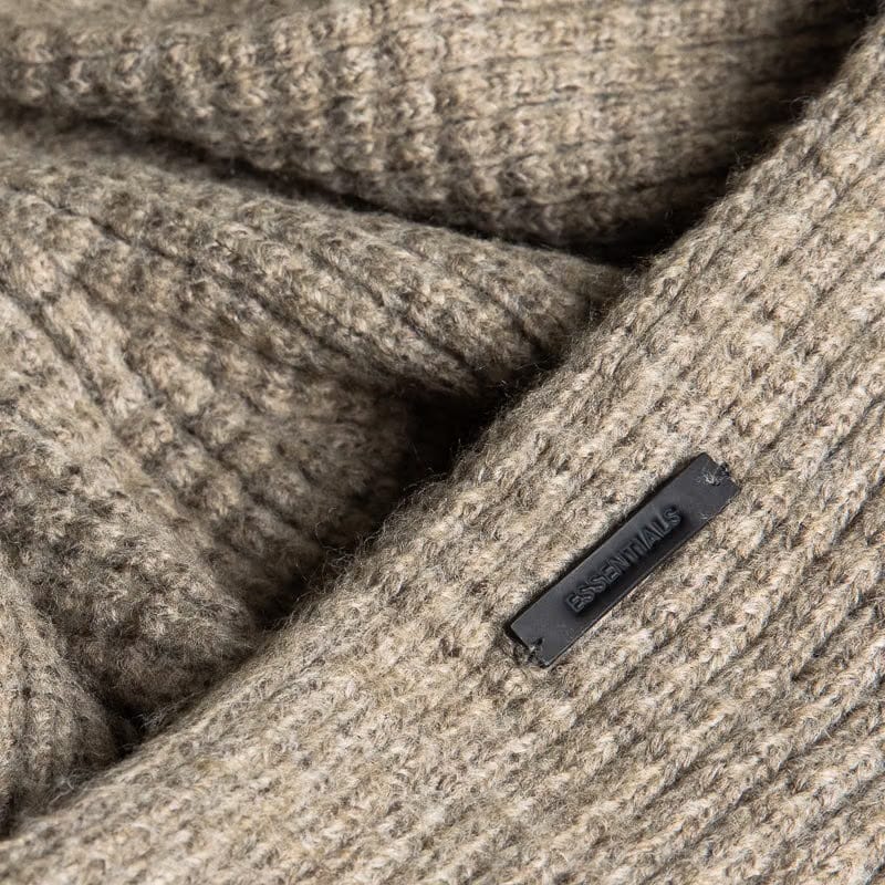 Fear of God Essentials Women's Fear Of God Essentials Heavy Waffle 90's Hoodie - Homestead Heather