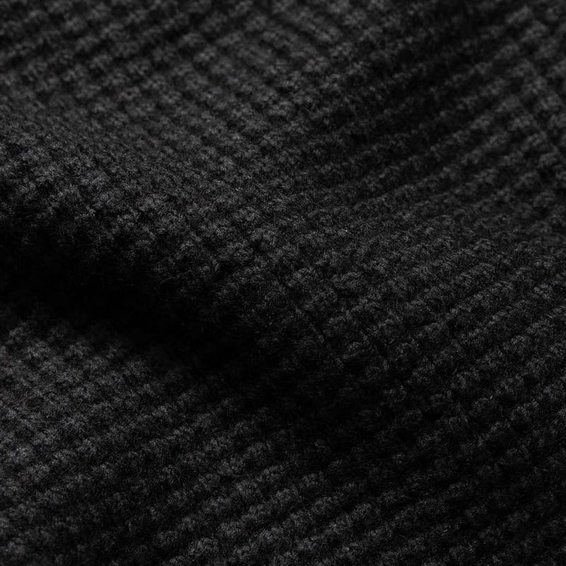Fear of God Essentials Women's Fear Of God Essentials Heavy Waffle Crewneck 90's Sweater - Vintage Black