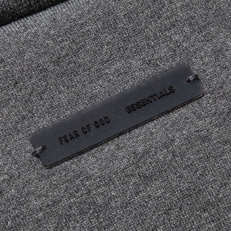 Fear of God Essentials Women's Fear Of God Essentials Embossed 90's Raglan Crewneck Sweatshirt - Charcoal Heather