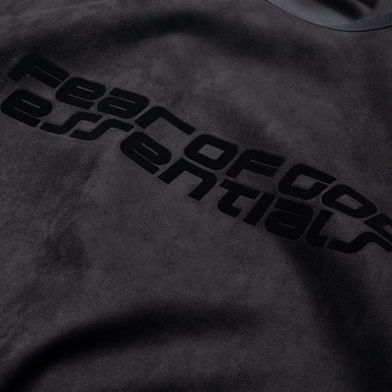 Fear Of God Essentials Modern Crewneck Sweatshirt - Vintage Black