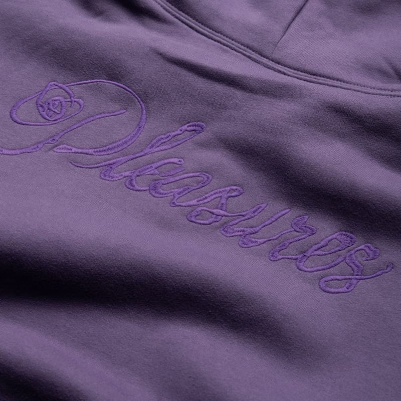 Pleasures Scrawl Hoodie - Eggplant