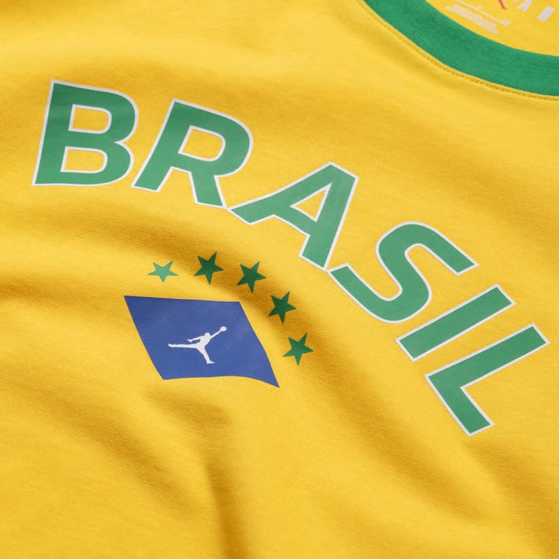 Air Jordan 85 Brazil Graphic Tee - Varsity Maize/Lucky Green