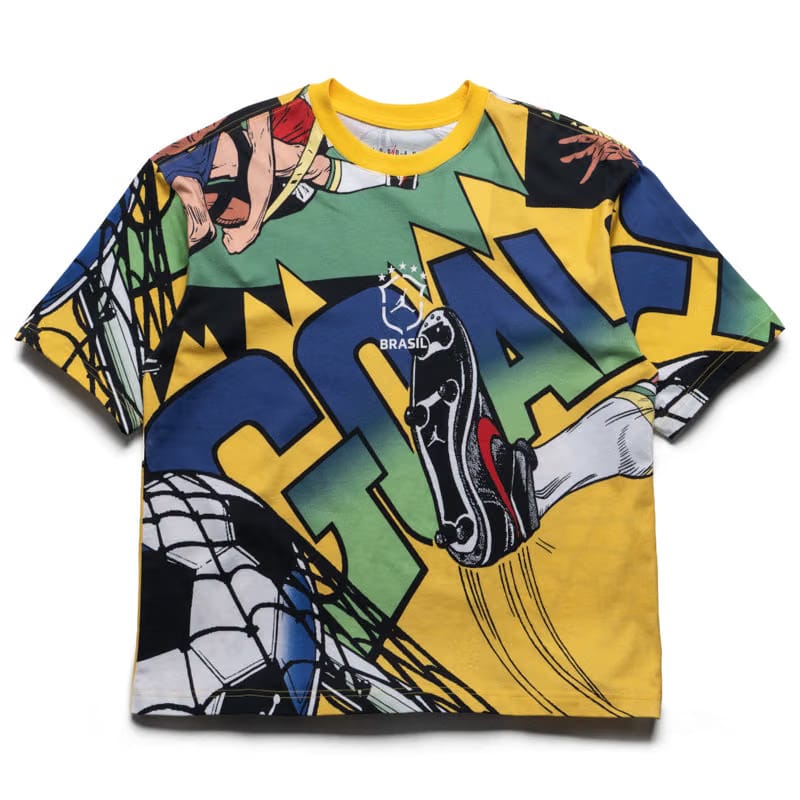 Air Jordan Jordan Essentials Brazil Boxy Tee - Varsity Maize