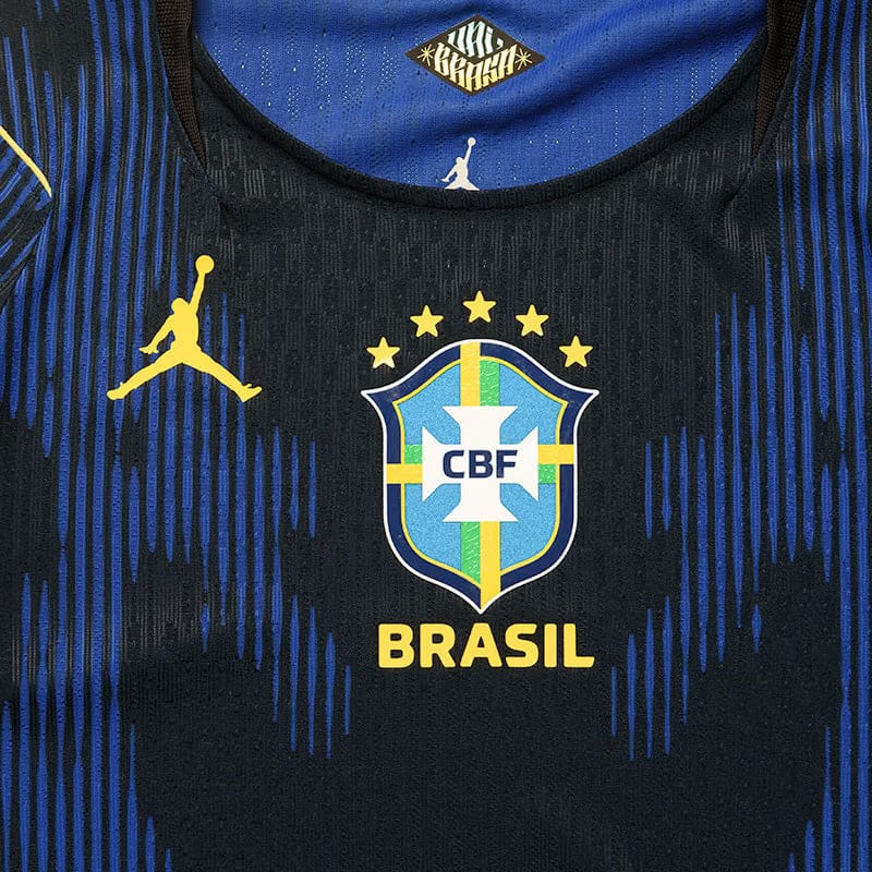 Air Jordan Jordan Brazil 2026 Match Away Authentic Jersey - Old Royal/Black