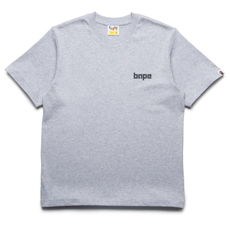 BAPE A Bathing Ape Logo Tee - Gray