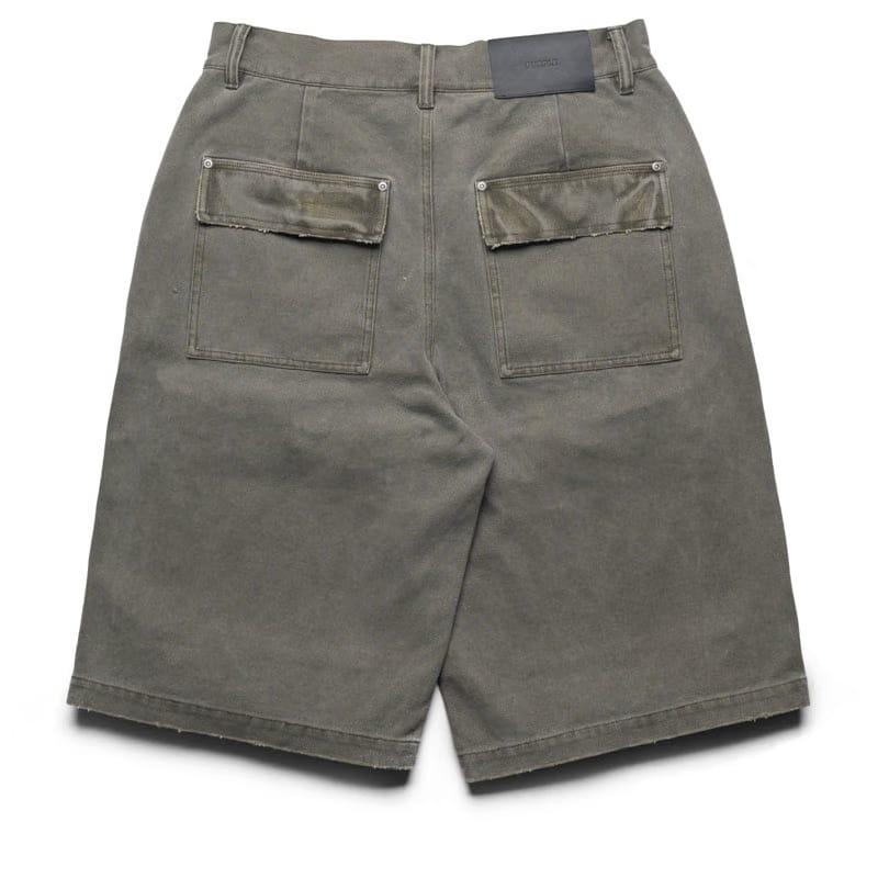 Purple Brand Canvas Cargo Shorts - Green