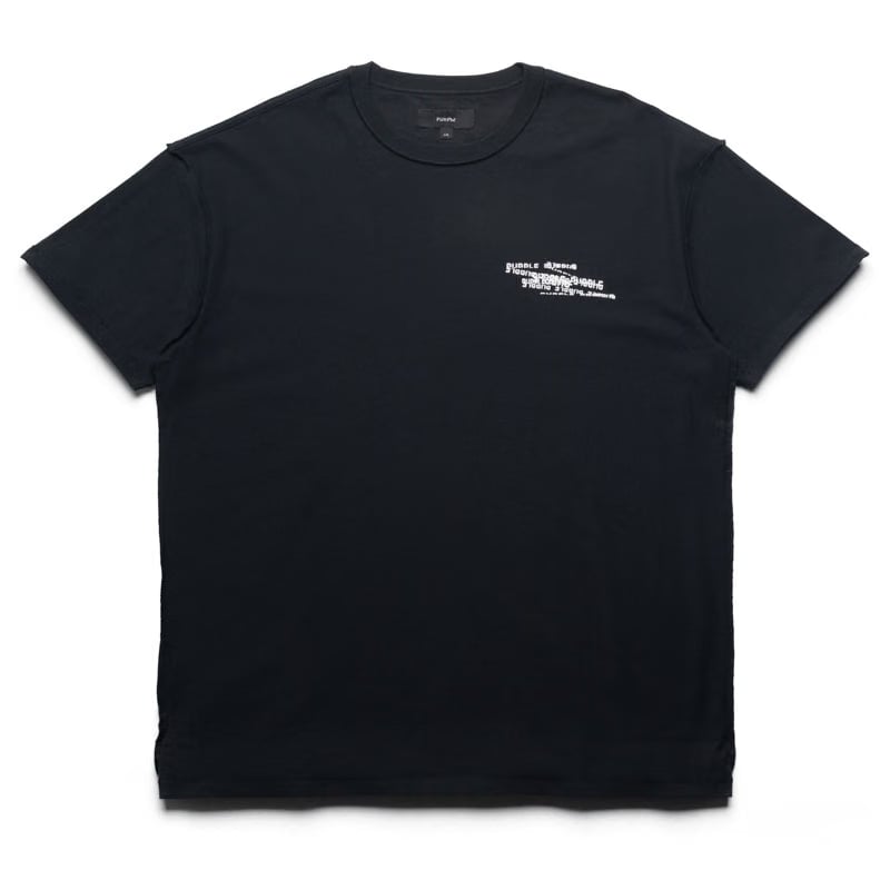 Purple Brand Jumbled Wordmark Tee - Black