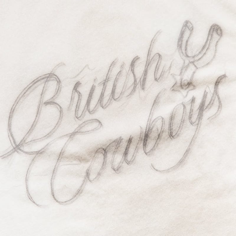 Represent British Cowboys Tee - Washed Ecru
