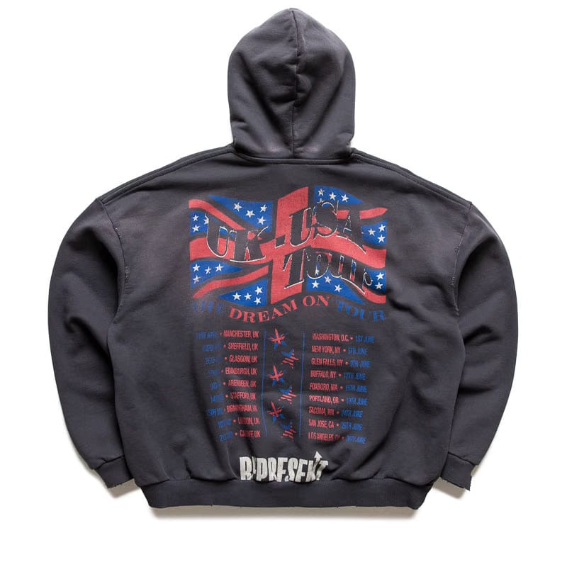 Represent Dream On Tour Hoodie - Sun Fade Grey
