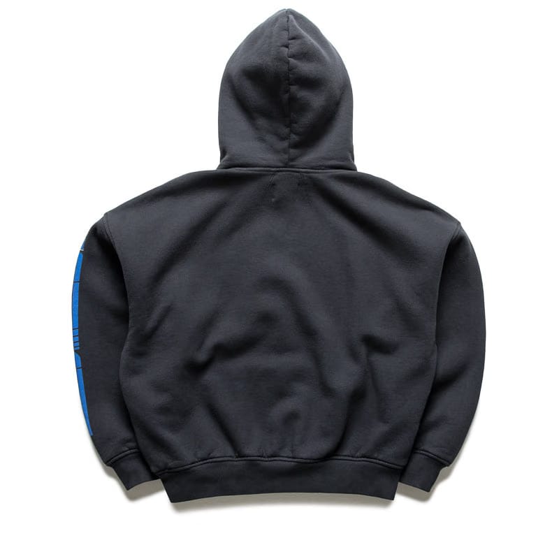 Rhude Split Petrol Logo Hoodie - Vintage Black/Red