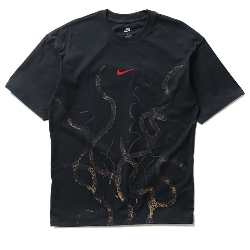 Nike Stranger Things x Nike Sportswear Tee - Off Noir/University Red