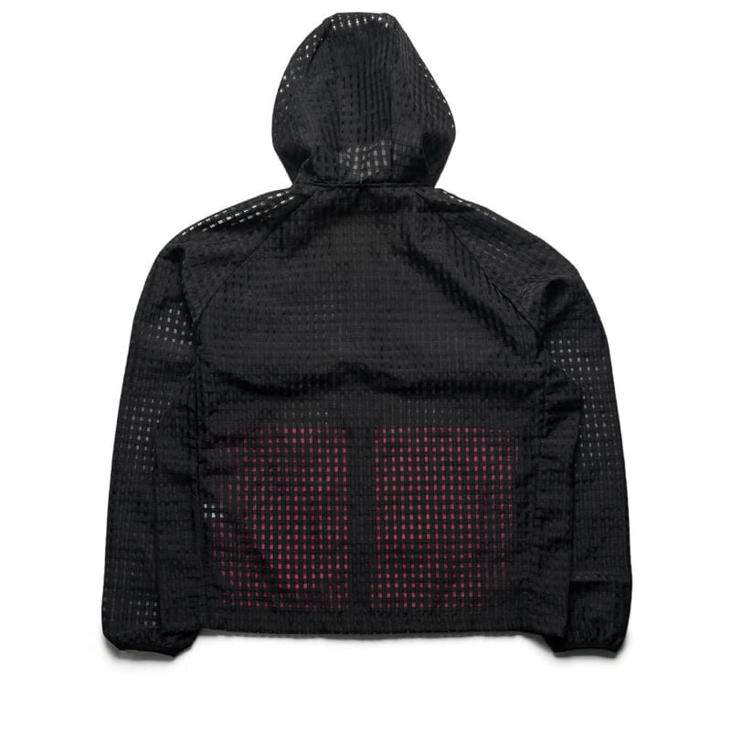 Pleasures System Plaid Hooded Jacket - Black