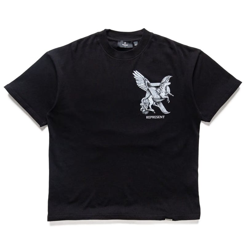 Represent Elegance In Motion Tee - Jet Black