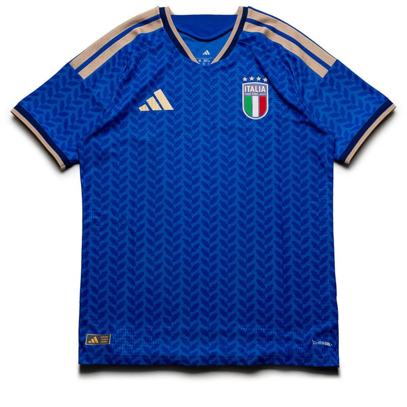 Adidas Italy 26 Home Authentic Jersey - Bold Blue
