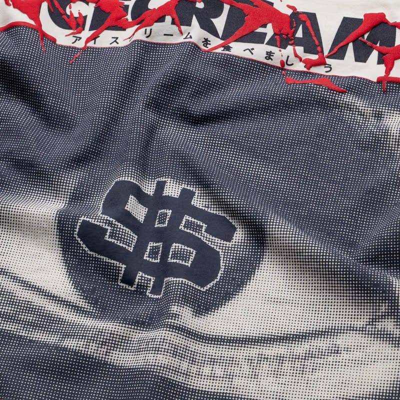 Ice Cream Eyescream Knit Tee - Whisper White