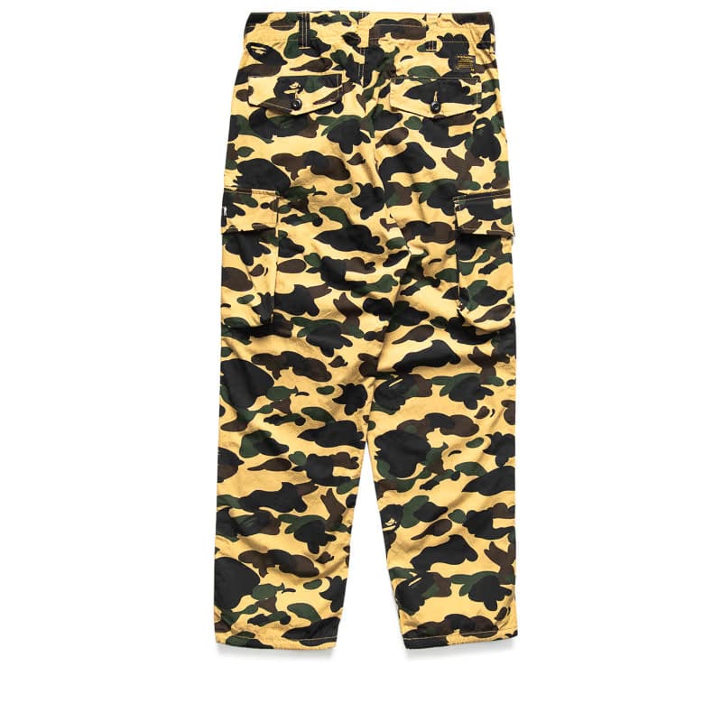BAPE A Bathing Ape 1st Camo 6 Pocket Pants - Yellow