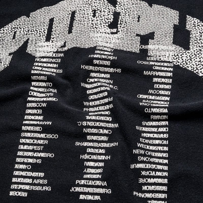 Purple Brand Slab Tee - Black
