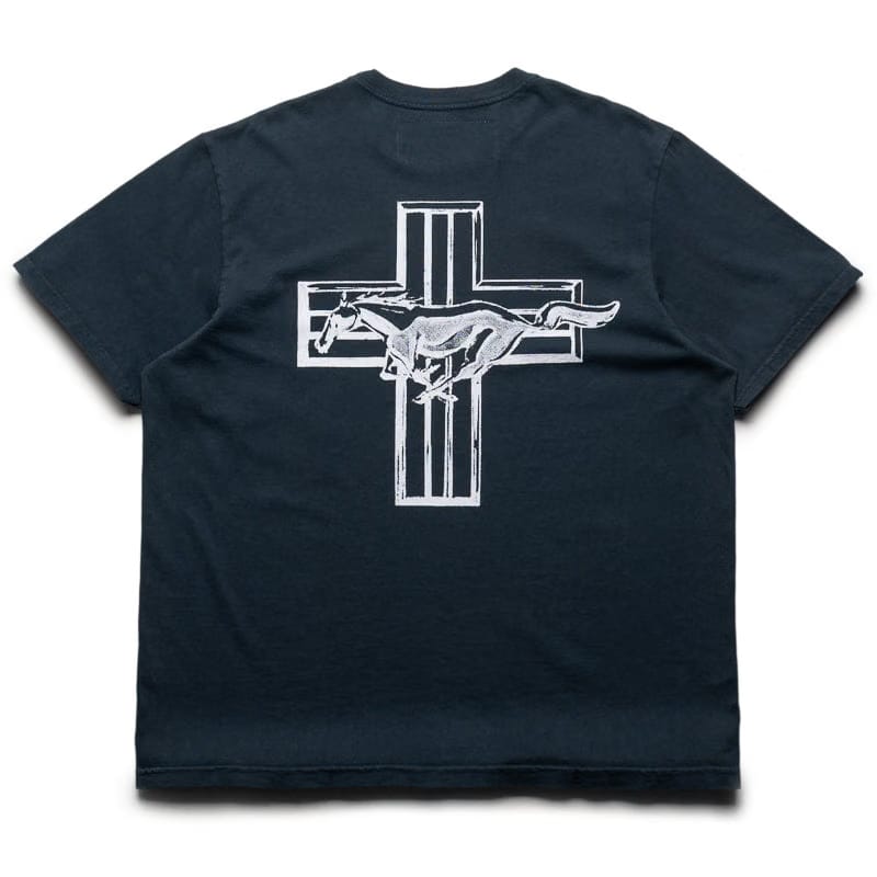 One Of These Days Mustang Cross Tee - Hard Washed Black