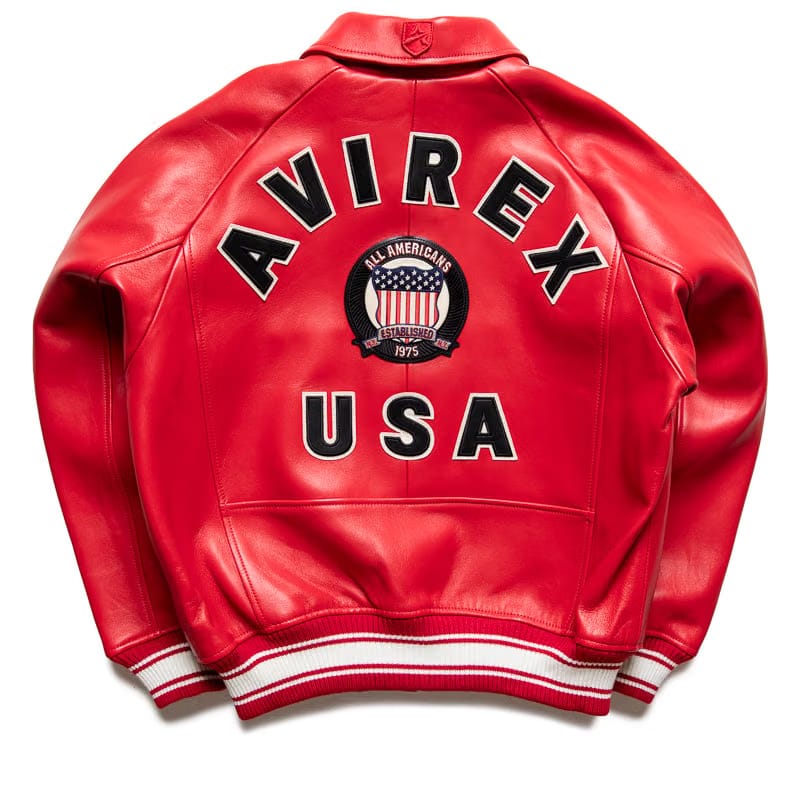 Avirex Icon Jacket - Salvage Red