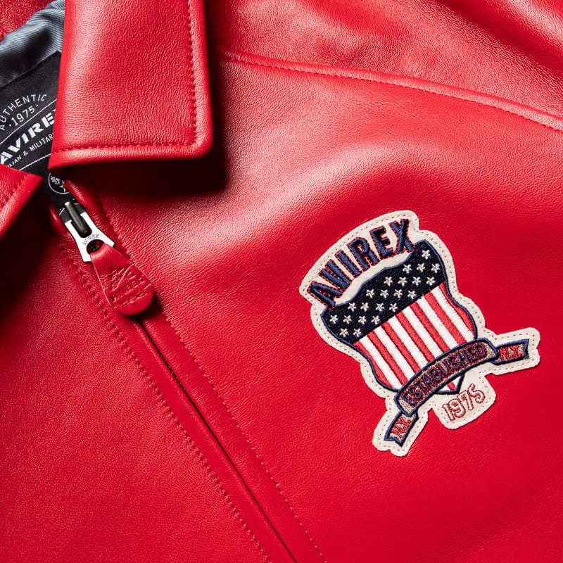 Avirex Icon Jacket - Salvage Red