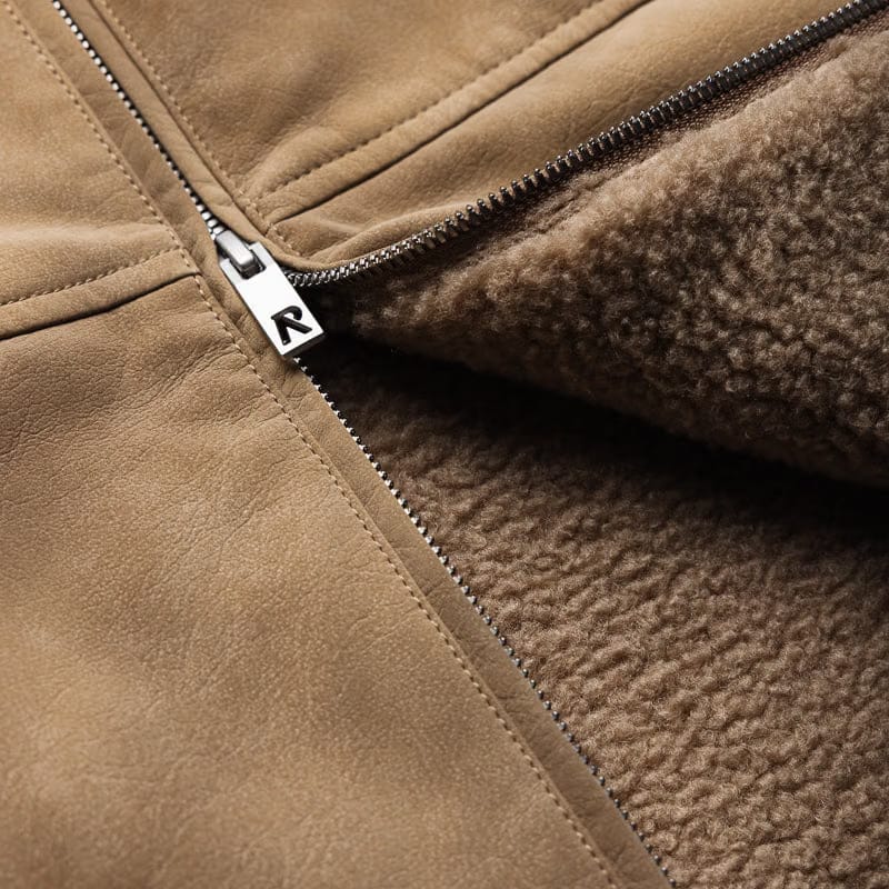 Represent Shearling Jacket - Cafe