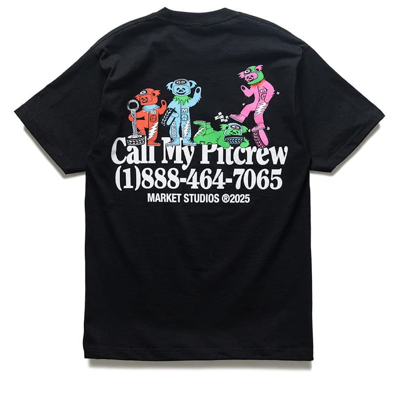 Market x Grateful Dead Call My Pitcrew Tee - Black