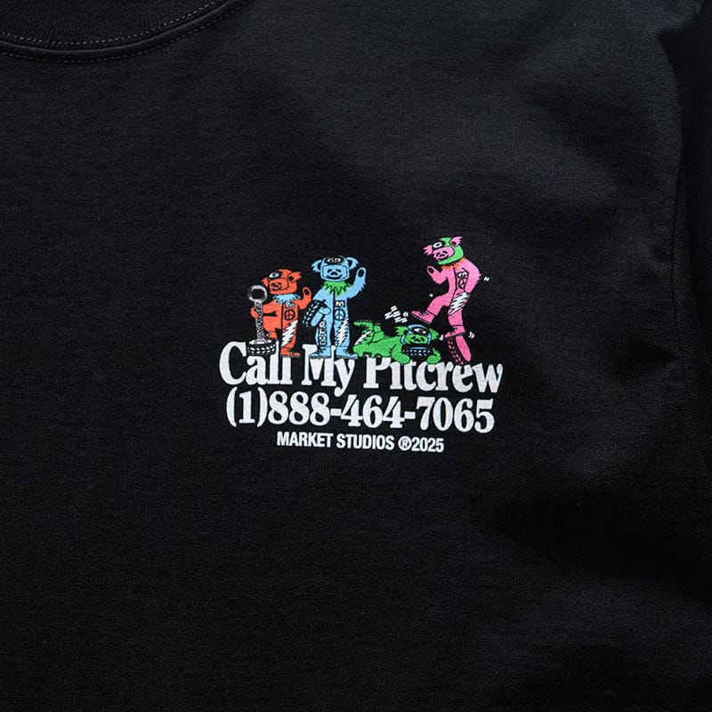 Market x Grateful Dead Call My Pitcrew Tee - Black