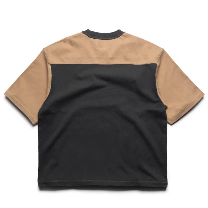 Diet Starts Monday Eagle Yoke Tee - Tan/Vintage Black