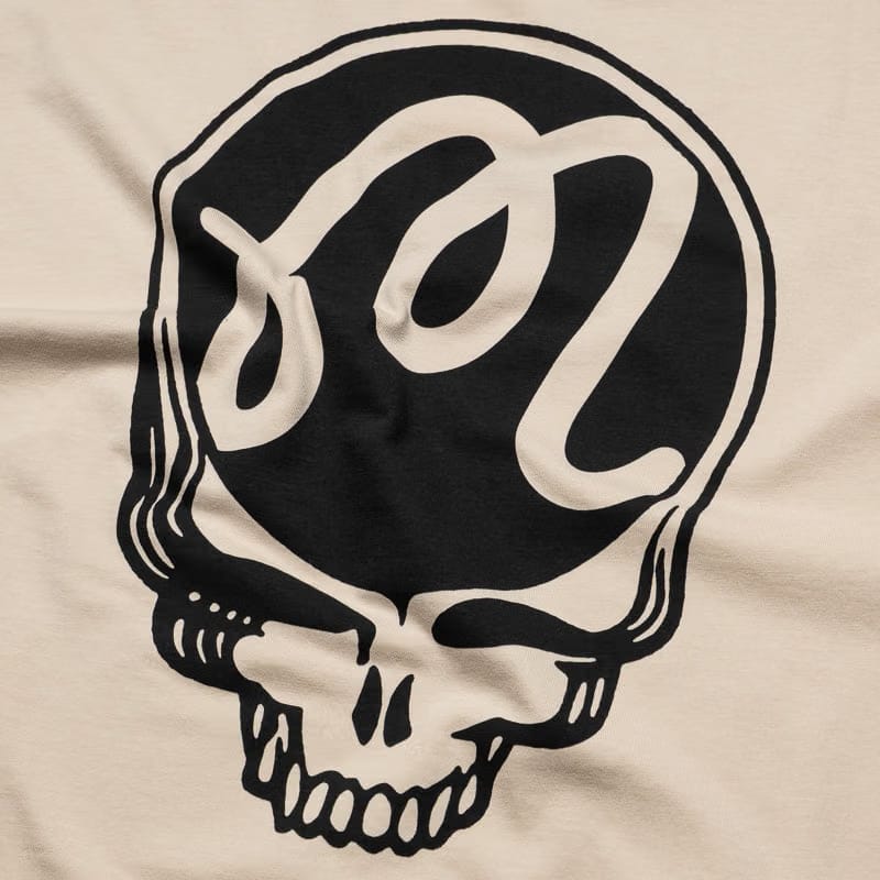 Malbon Golf x Grateful Dead Bermuda Tee - Rainy Day