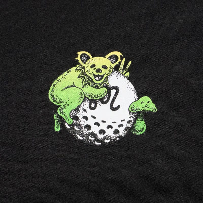 Malbon Golf x Grateful Dead Gorse L/S Tee - Black