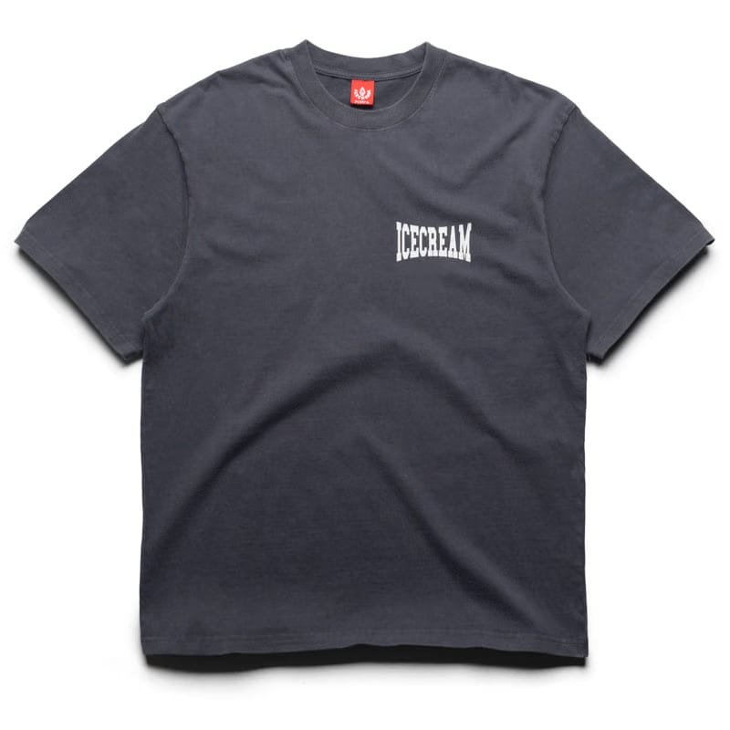 Ice Cream Options Knit Tee - Charcoal Art