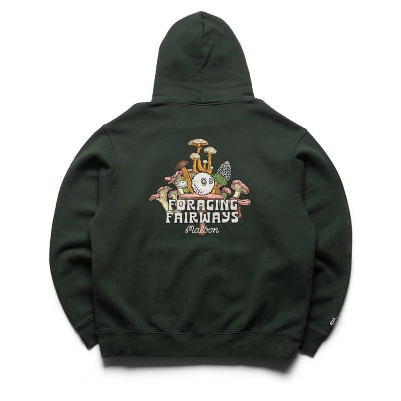 Malbon Golf Fesque Foraging Hoodie - Cavern