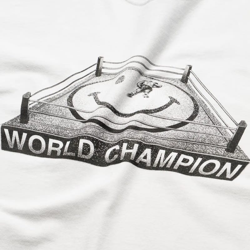 Market Smiley KO Tee - White